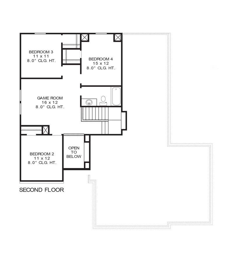 The Kempton  Floor Plan